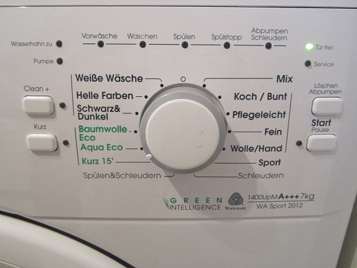 Bei dieser Bauknecht Waschmaschine gibt es zahlreiche Programme